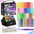 72 Color Acrylic Paint Markers Set | JusArt